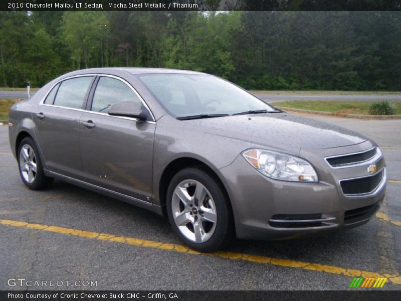 Mocha Steel Metallic / Titanium 2010 Chevrolet Malibu LT Sedan