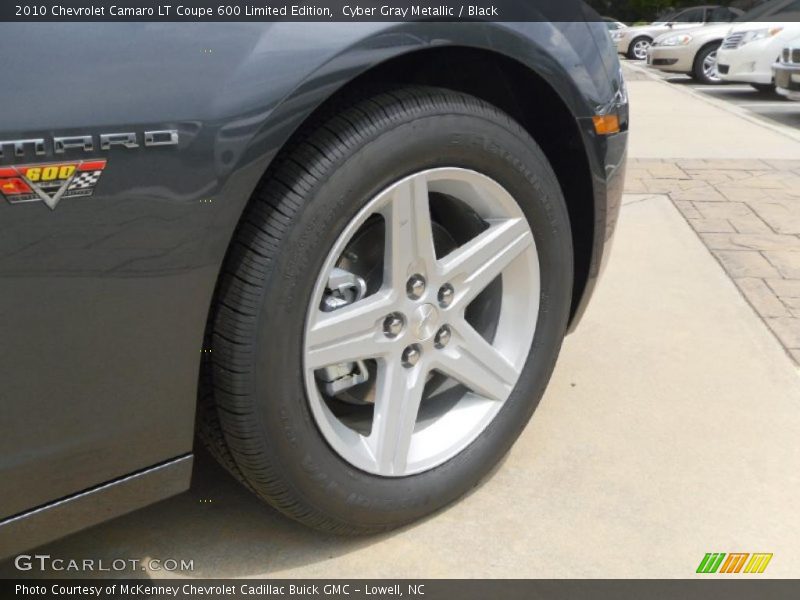 Cyber Gray Metallic / Black 2010 Chevrolet Camaro LT Coupe 600 Limited Edition