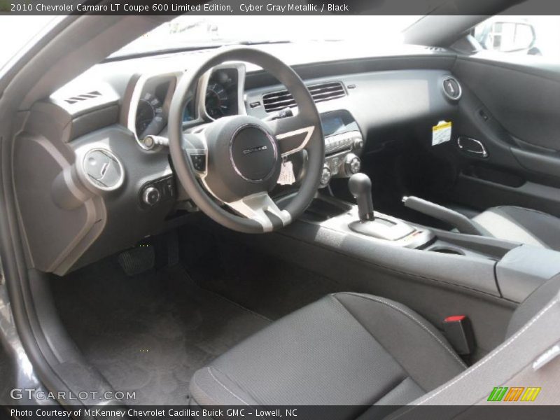 Cyber Gray Metallic / Black 2010 Chevrolet Camaro LT Coupe 600 Limited Edition