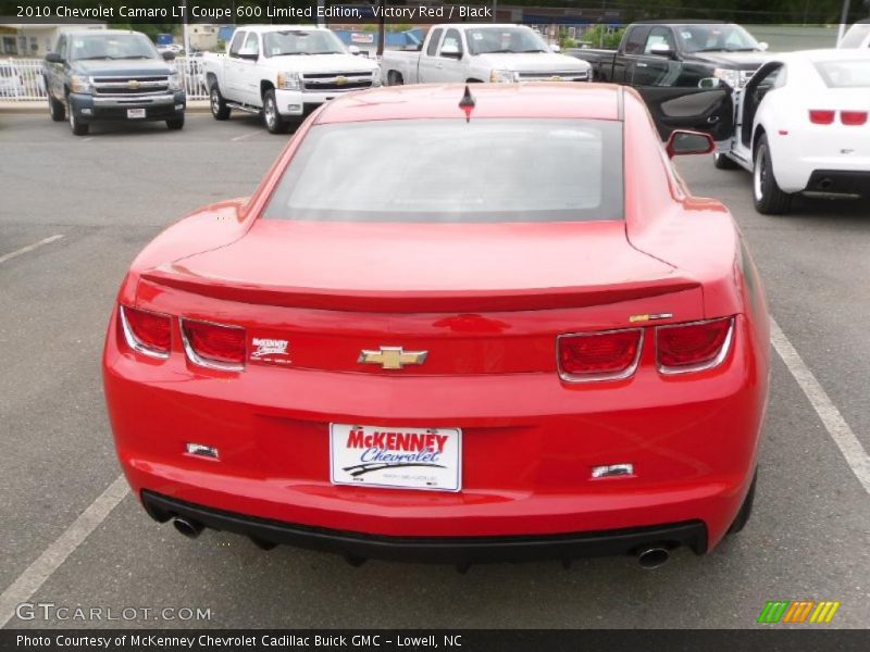 Victory Red / Black 2010 Chevrolet Camaro LT Coupe 600 Limited Edition