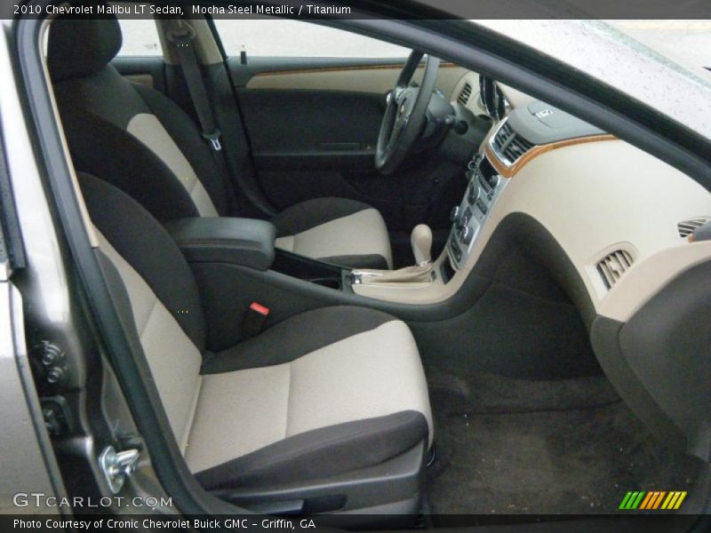 Mocha Steel Metallic / Titanium 2010 Chevrolet Malibu LT Sedan