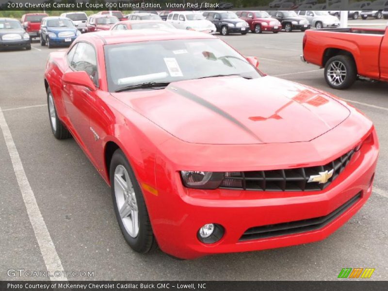 Victory Red / Black 2010 Chevrolet Camaro LT Coupe 600 Limited Edition