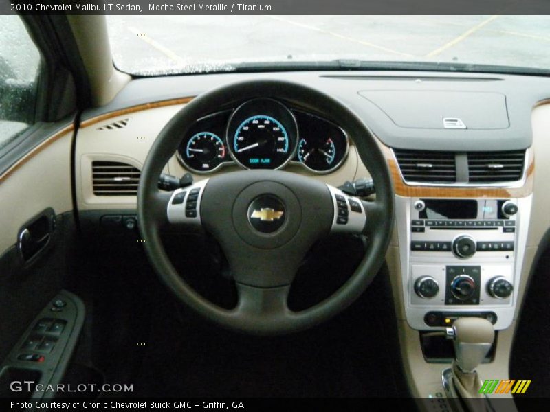 Mocha Steel Metallic / Titanium 2010 Chevrolet Malibu LT Sedan
