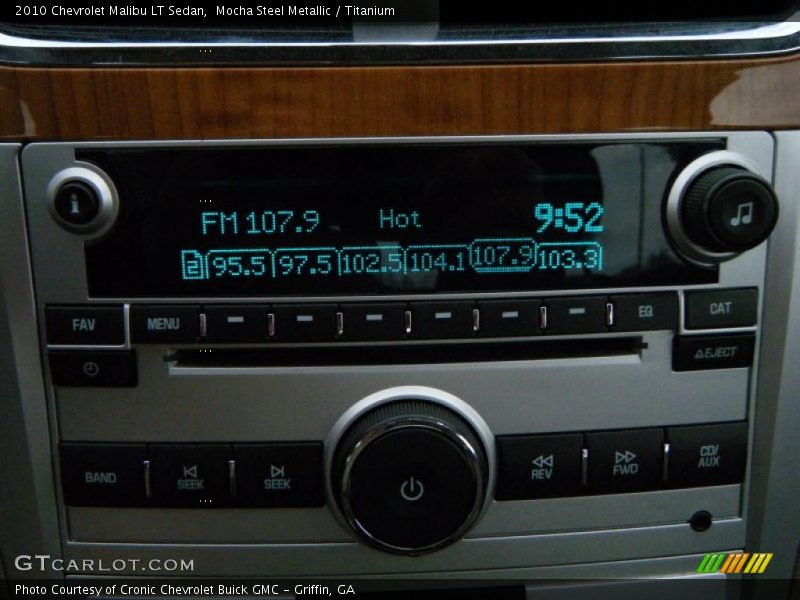 Mocha Steel Metallic / Titanium 2010 Chevrolet Malibu LT Sedan