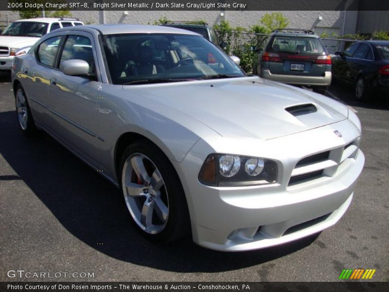 Bright Silver Metallic / Dark Slate Gray/Light Slate Gray 2006 Dodge Charger SRT-8