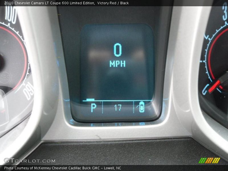 Victory Red / Black 2010 Chevrolet Camaro LT Coupe 600 Limited Edition