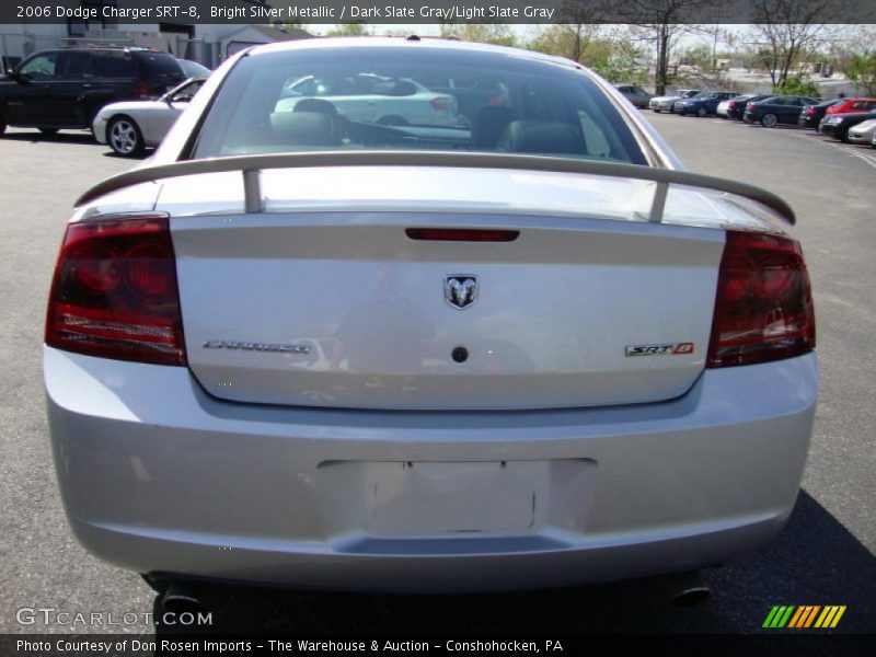 Bright Silver Metallic / Dark Slate Gray/Light Slate Gray 2006 Dodge Charger SRT-8