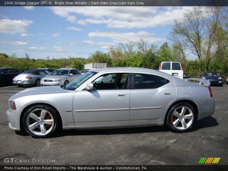 Bright Silver Metallic / Dark Slate Gray/Light Slate Gray 2006 Dodge Charger SRT-8