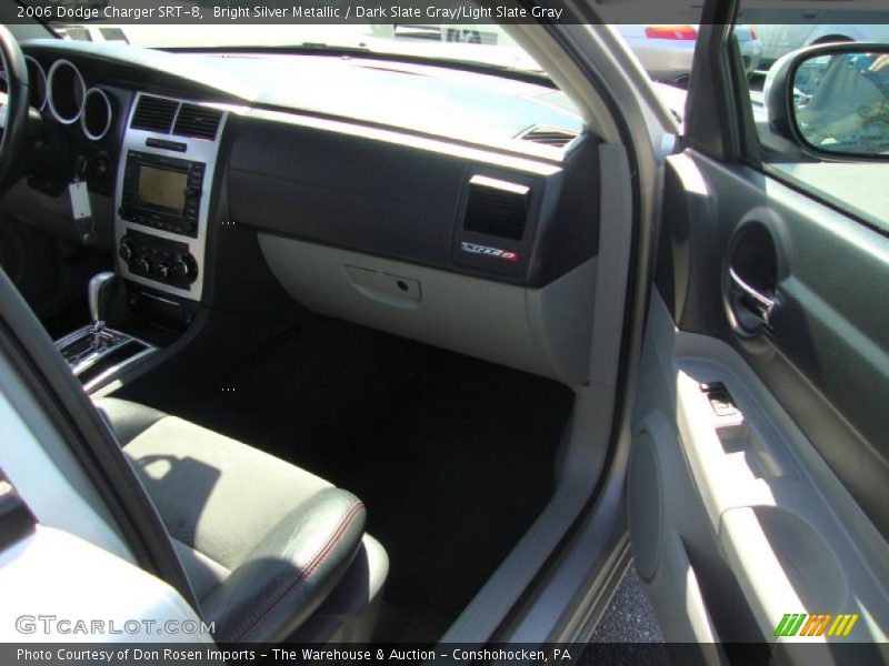 Bright Silver Metallic / Dark Slate Gray/Light Slate Gray 2006 Dodge Charger SRT-8