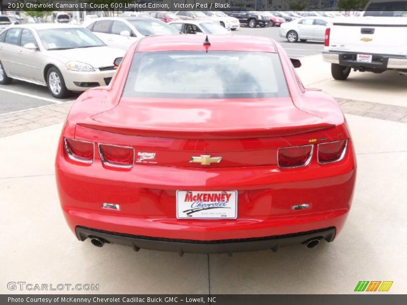 Victory Red / Black 2010 Chevrolet Camaro LT Coupe 600 Limited Edition