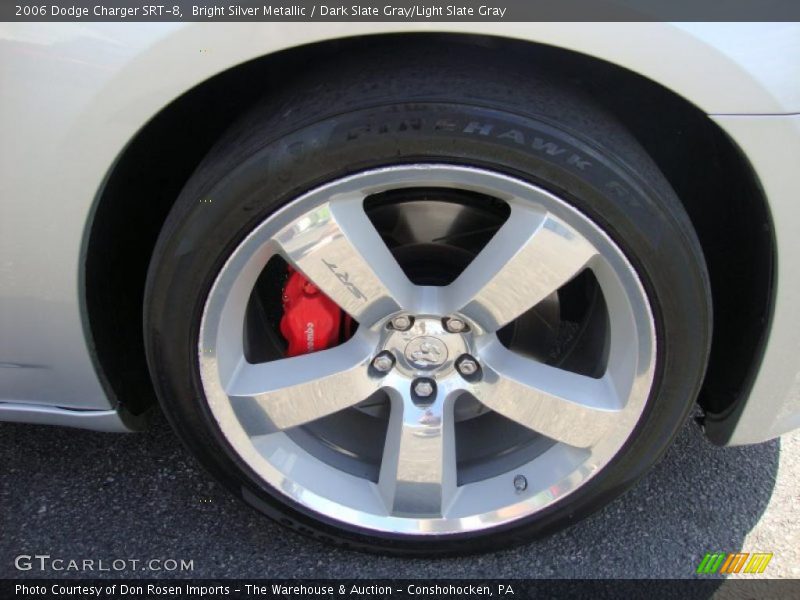 Bright Silver Metallic / Dark Slate Gray/Light Slate Gray 2006 Dodge Charger SRT-8