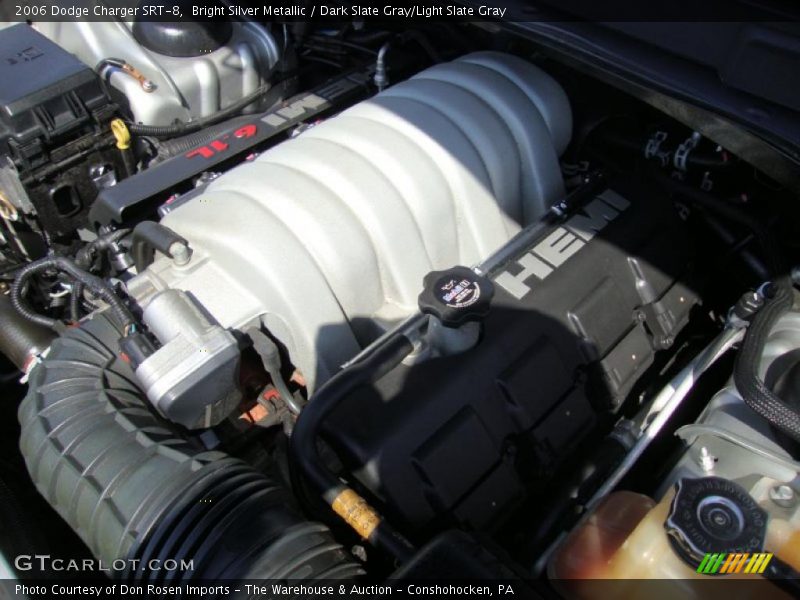 Bright Silver Metallic / Dark Slate Gray/Light Slate Gray 2006 Dodge Charger SRT-8