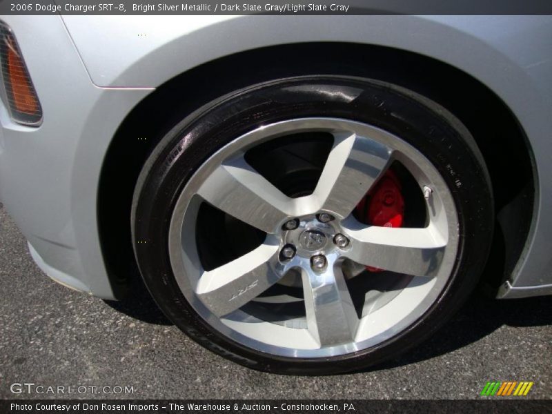 Bright Silver Metallic / Dark Slate Gray/Light Slate Gray 2006 Dodge Charger SRT-8