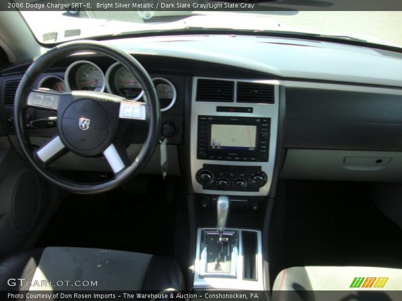 Bright Silver Metallic / Dark Slate Gray/Light Slate Gray 2006 Dodge Charger SRT-8