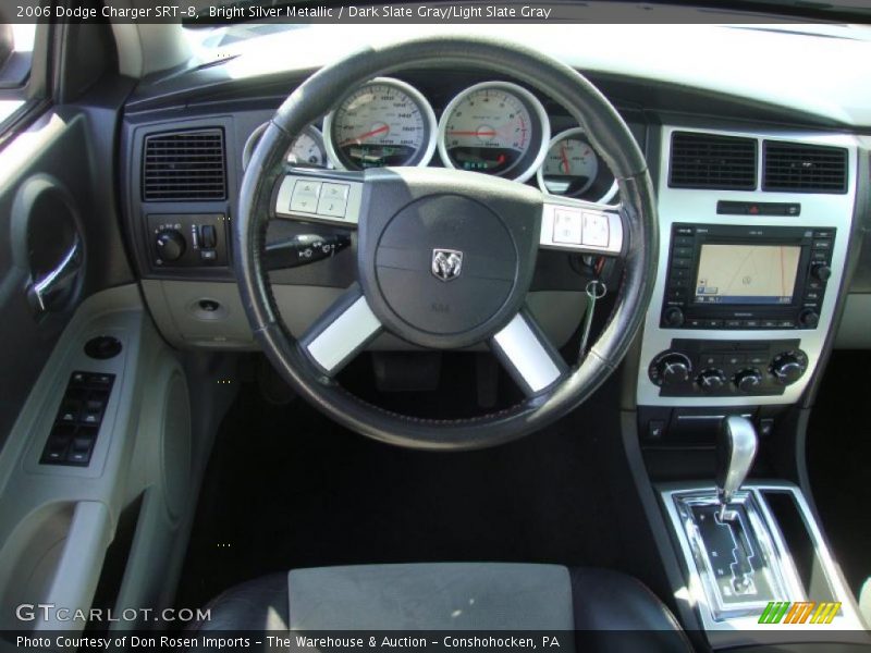 Bright Silver Metallic / Dark Slate Gray/Light Slate Gray 2006 Dodge Charger SRT-8
