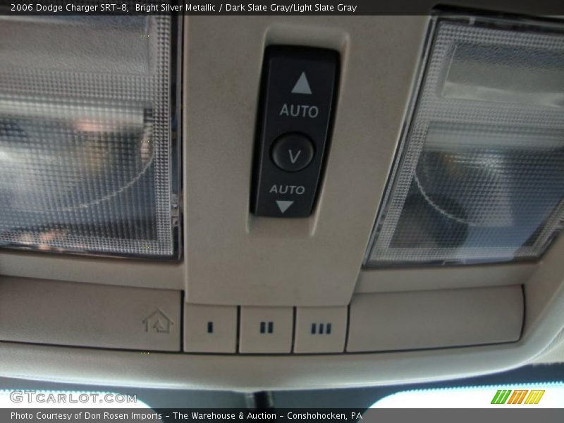 Bright Silver Metallic / Dark Slate Gray/Light Slate Gray 2006 Dodge Charger SRT-8