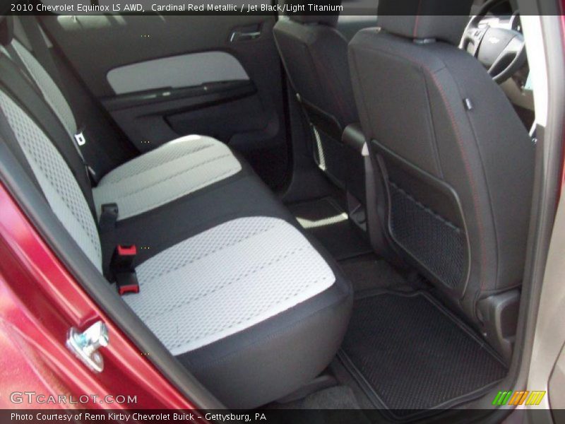 Cardinal Red Metallic / Jet Black/Light Titanium 2010 Chevrolet Equinox LS AWD