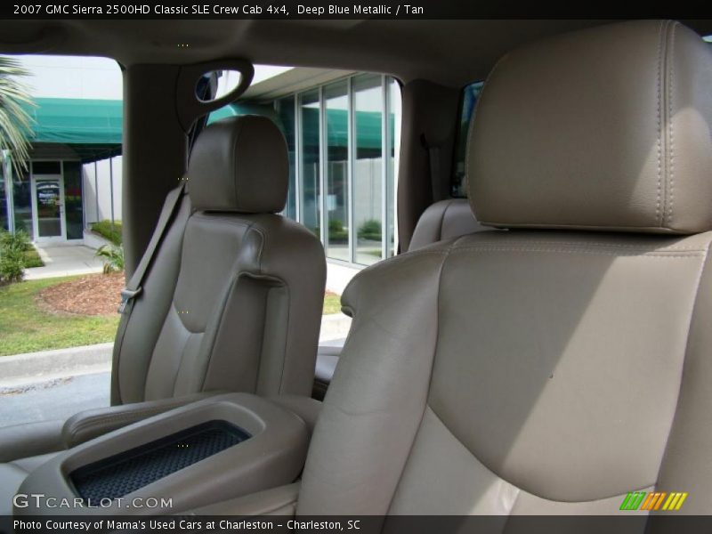 Deep Blue Metallic / Tan 2007 GMC Sierra 2500HD Classic SLE Crew Cab 4x4