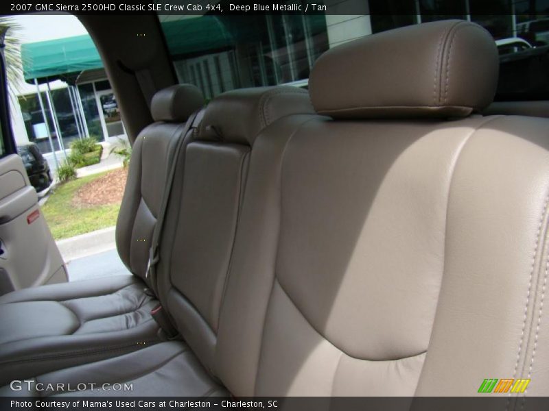 Deep Blue Metallic / Tan 2007 GMC Sierra 2500HD Classic SLE Crew Cab 4x4