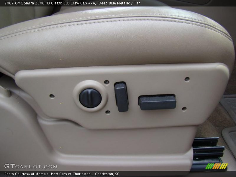 Deep Blue Metallic / Tan 2007 GMC Sierra 2500HD Classic SLE Crew Cab 4x4