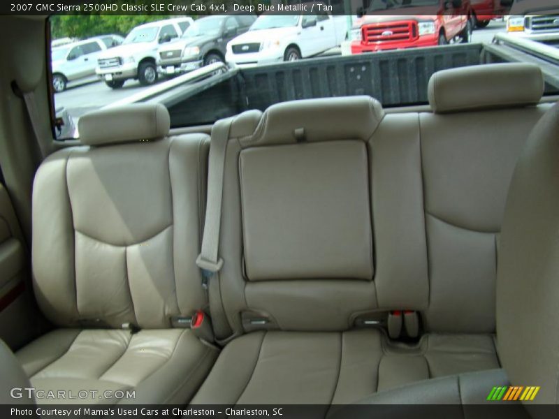 Deep Blue Metallic / Tan 2007 GMC Sierra 2500HD Classic SLE Crew Cab 4x4
