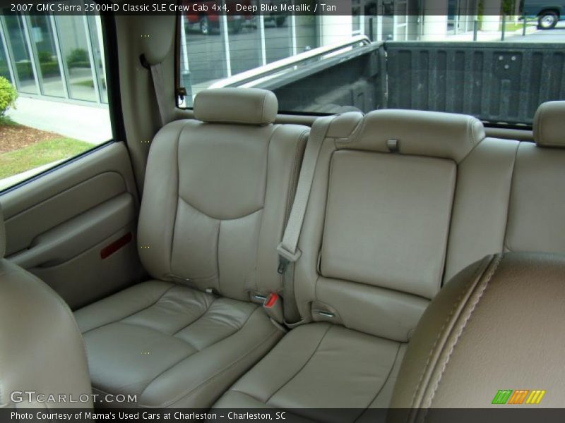 Deep Blue Metallic / Tan 2007 GMC Sierra 2500HD Classic SLE Crew Cab 4x4