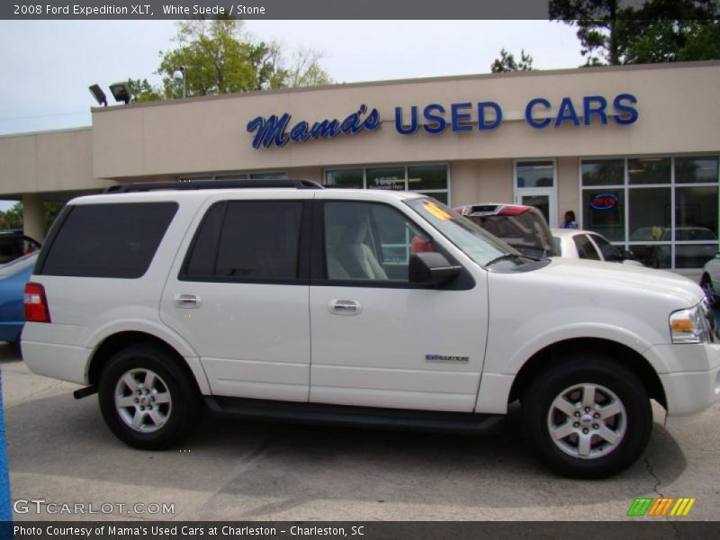 White Suede / Stone 2008 Ford Expedition XLT