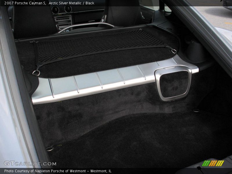 Arctic Silver Metallic / Black 2007 Porsche Cayman S