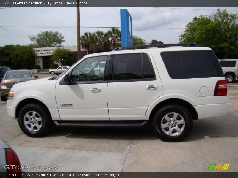 White Suede / Stone 2008 Ford Expedition XLT