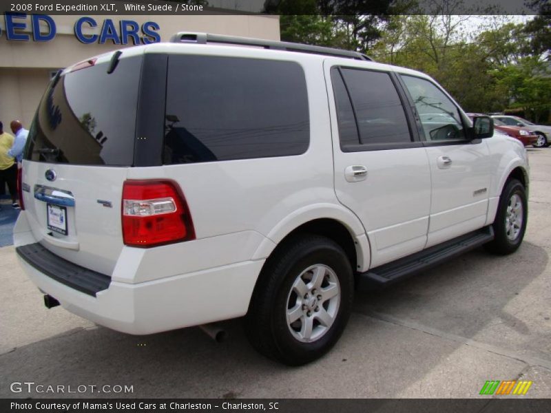 White Suede / Stone 2008 Ford Expedition XLT