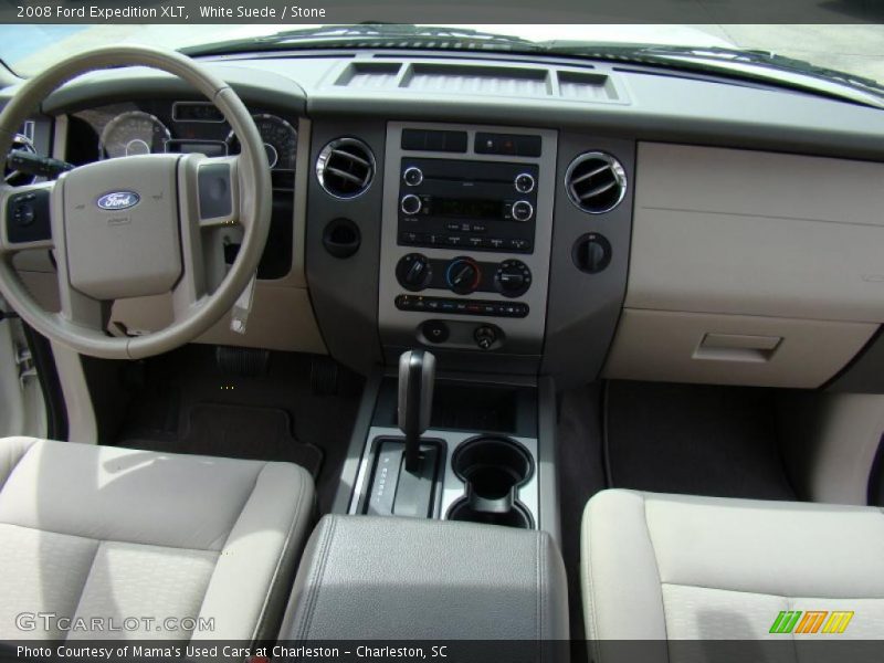 White Suede / Stone 2008 Ford Expedition XLT