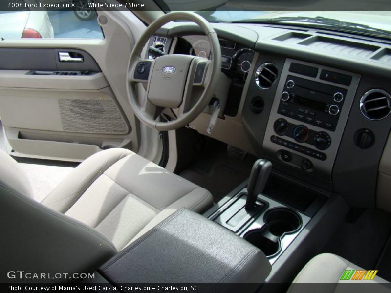 White Suede / Stone 2008 Ford Expedition XLT