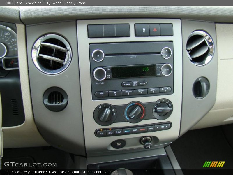 White Suede / Stone 2008 Ford Expedition XLT