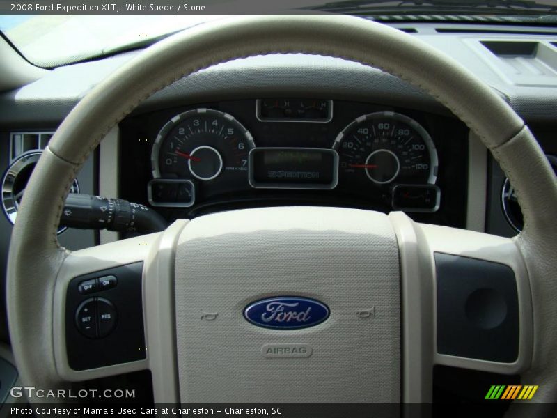 White Suede / Stone 2008 Ford Expedition XLT