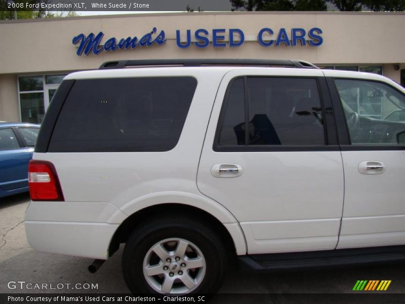 White Suede / Stone 2008 Ford Expedition XLT