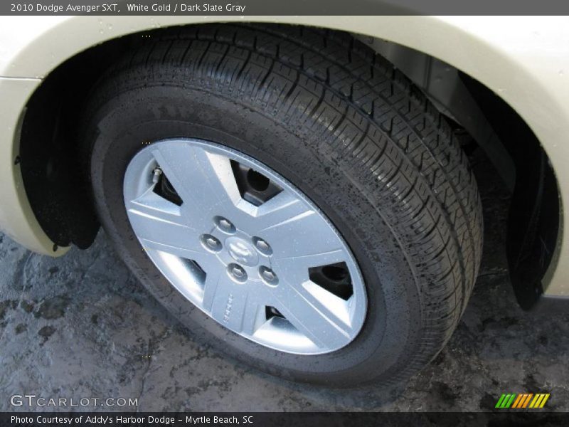 White Gold / Dark Slate Gray 2010 Dodge Avenger SXT