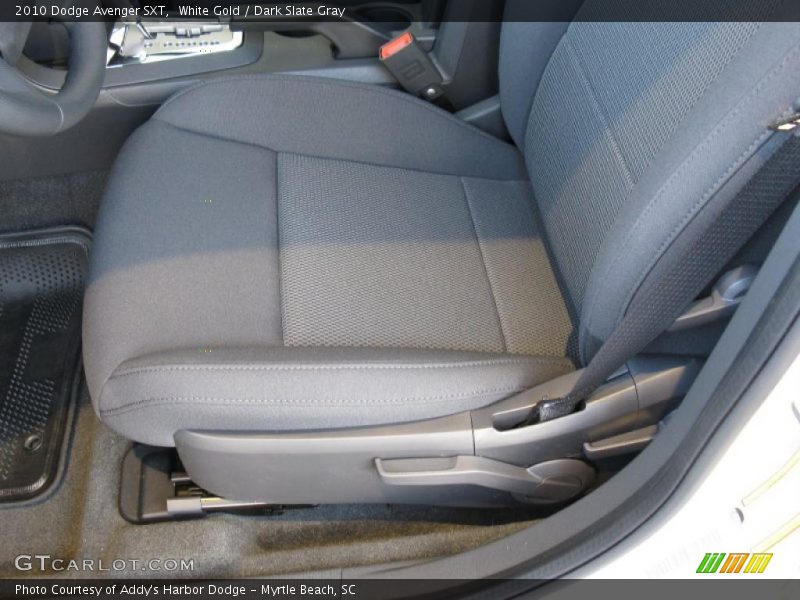 White Gold / Dark Slate Gray 2010 Dodge Avenger SXT