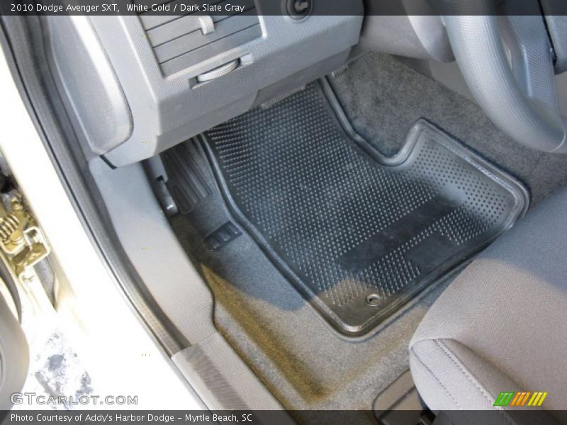 White Gold / Dark Slate Gray 2010 Dodge Avenger SXT