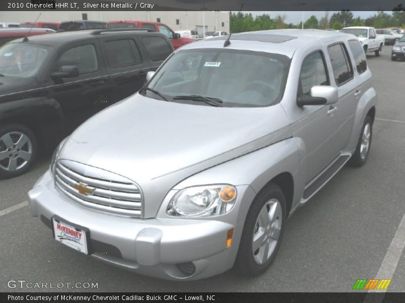 Silver Ice Metallic / Gray 2010 Chevrolet HHR LT