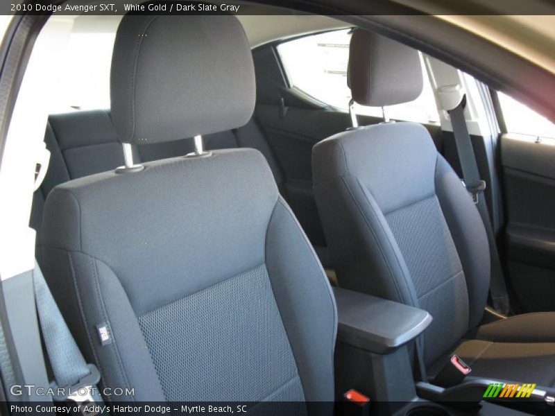 White Gold / Dark Slate Gray 2010 Dodge Avenger SXT