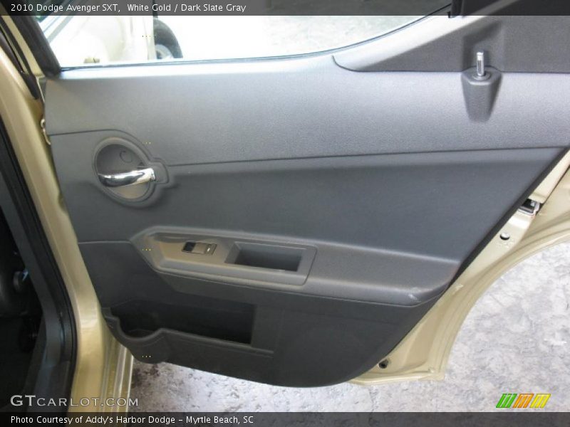 White Gold / Dark Slate Gray 2010 Dodge Avenger SXT