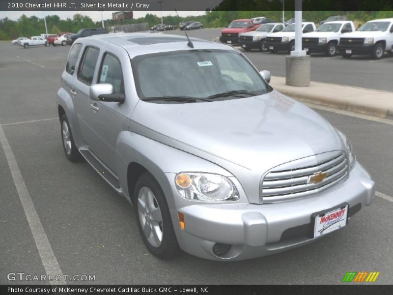 Silver Ice Metallic / Gray 2010 Chevrolet HHR LT