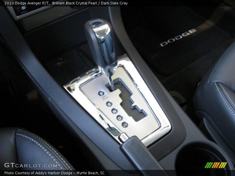 Brilliant Black Crystal Pearl / Dark Slate Gray 2010 Dodge Avenger R/T