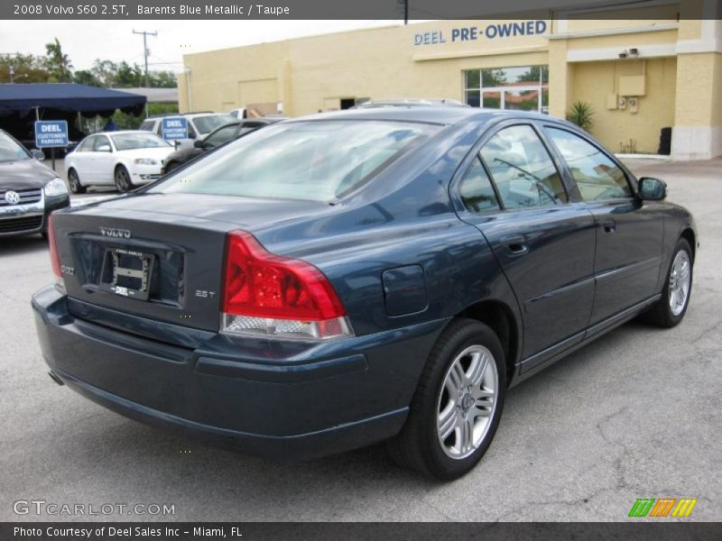 Barents Blue Metallic / Taupe 2008 Volvo S60 2.5T