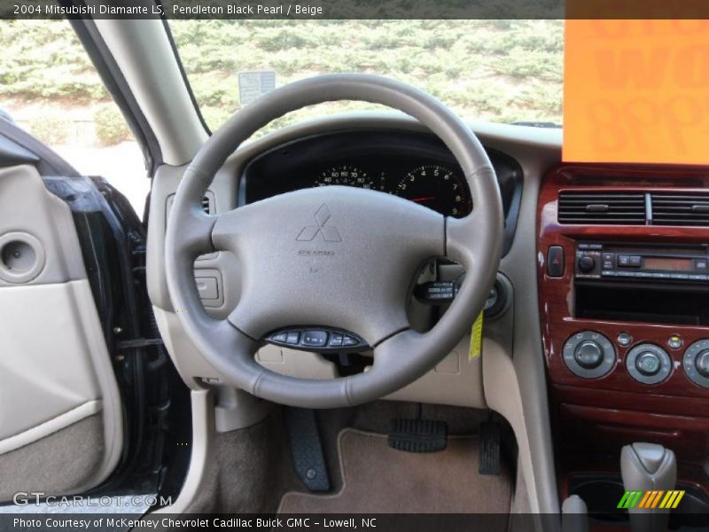 Pendleton Black Pearl / Beige 2004 Mitsubishi Diamante LS