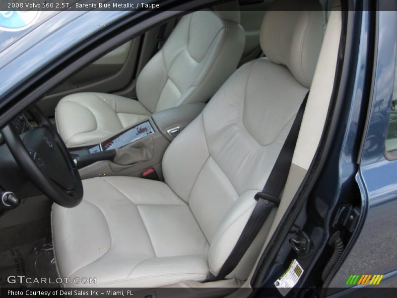 Barents Blue Metallic / Taupe 2008 Volvo S60 2.5T
