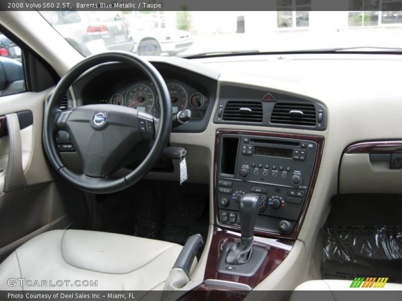 Barents Blue Metallic / Taupe 2008 Volvo S60 2.5T