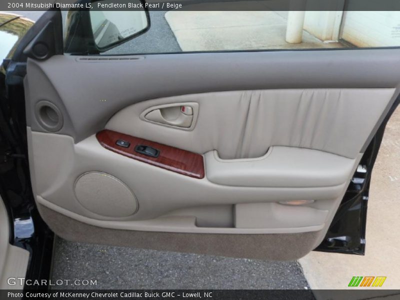 Pendleton Black Pearl / Beige 2004 Mitsubishi Diamante LS