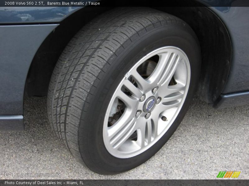 Barents Blue Metallic / Taupe 2008 Volvo S60 2.5T