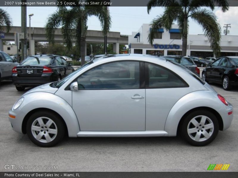 Reflex Silver / Grey 2007 Volkswagen New Beetle 2.5 Coupe